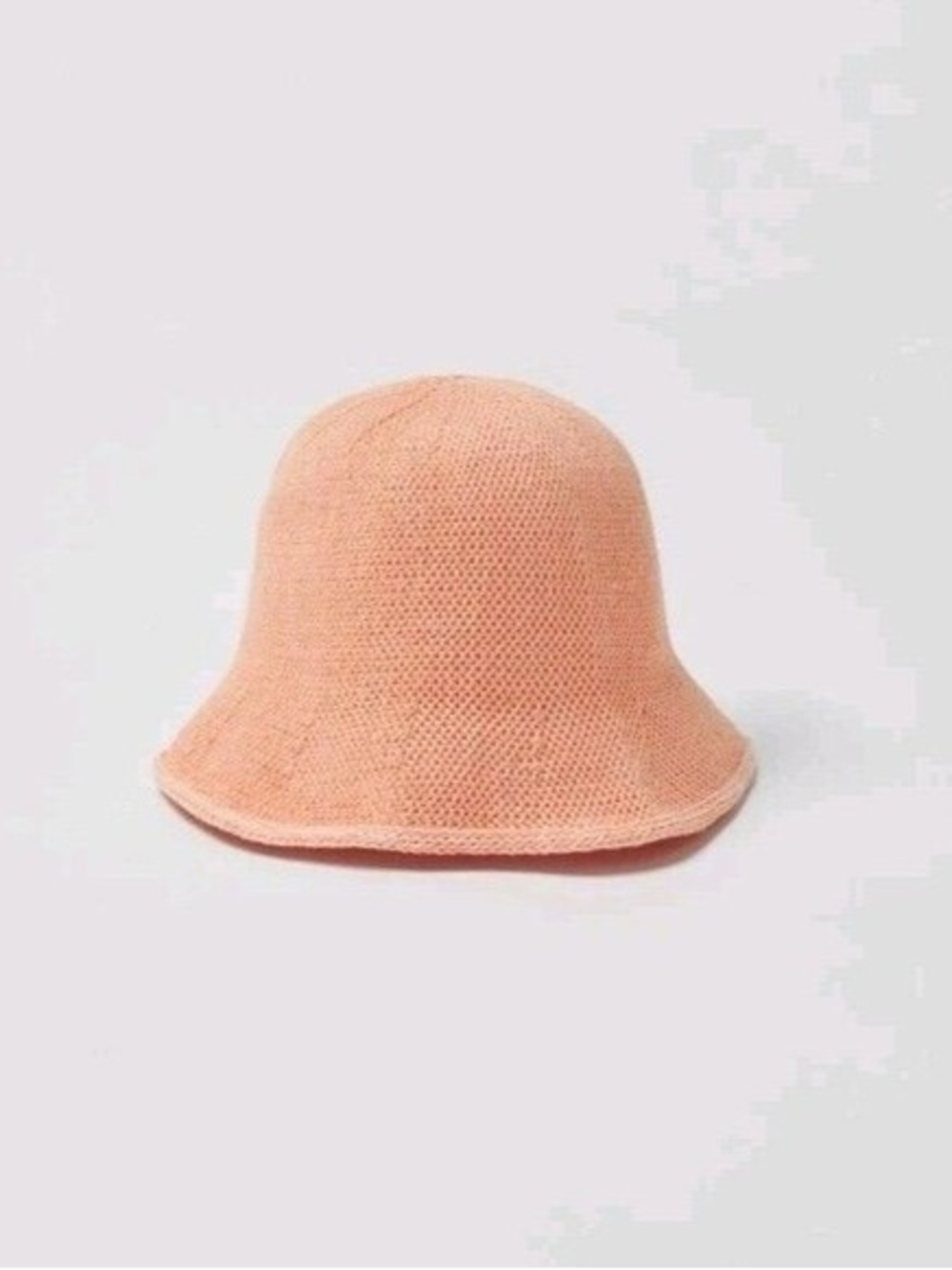 Zara Kids Peach Knit Bucket Hat. 6-9.